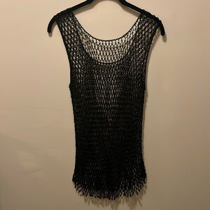 Vintage Crochet Bead Top